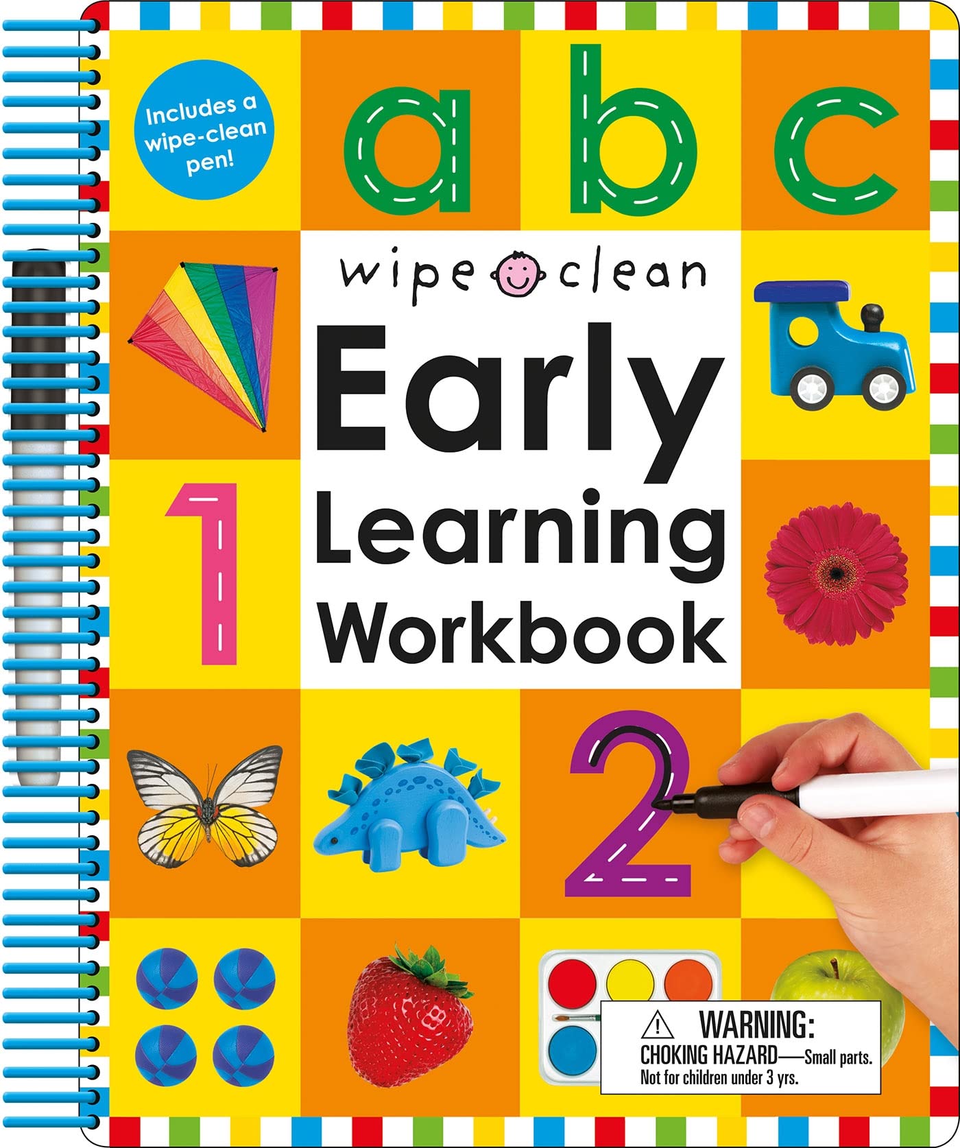 Wipe Clean: Early Learning Workbook (Wipe Clean Learning Books) Spiral-bound (Ages 3-6)