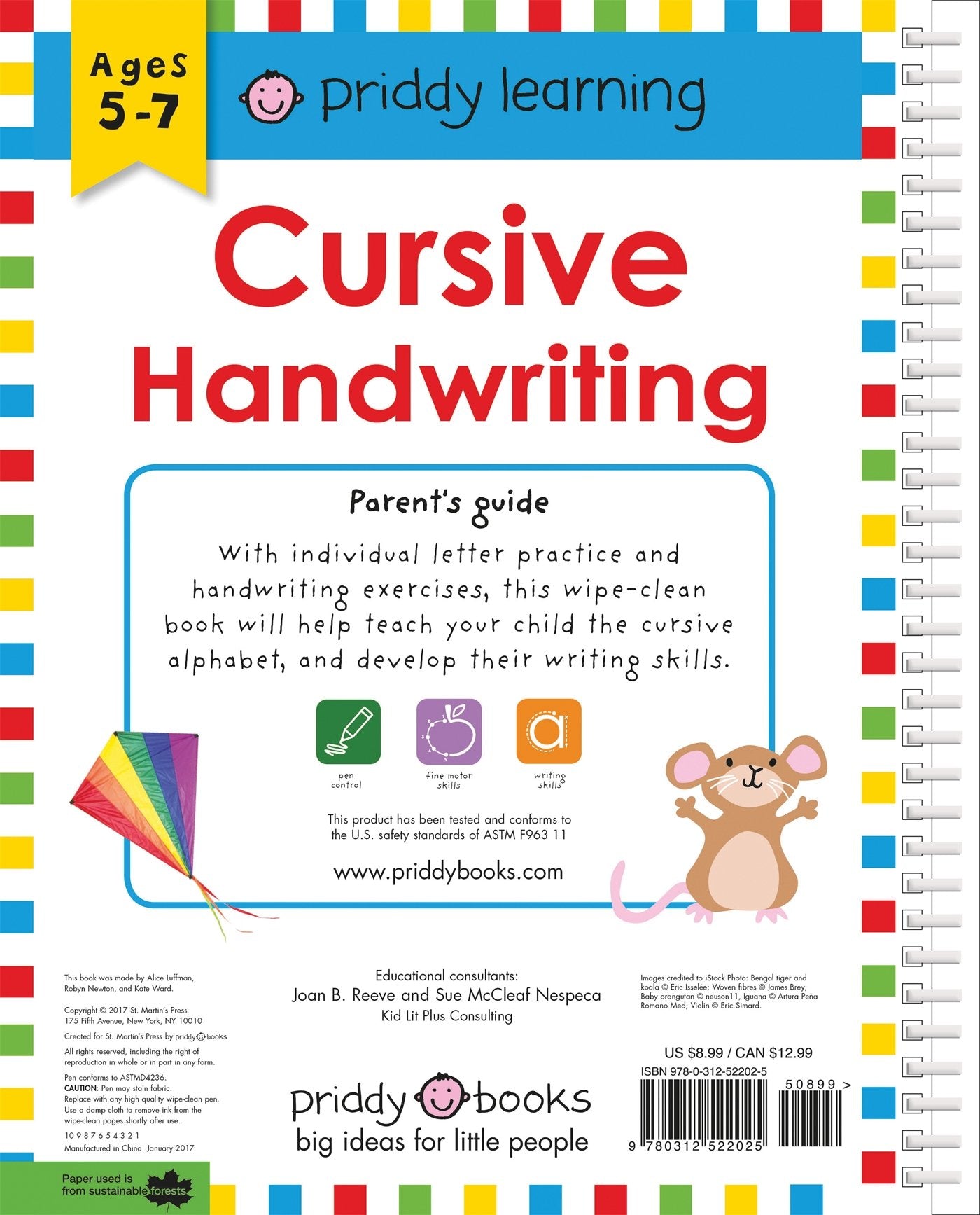 Cursive Handwriting (Ages 5+)